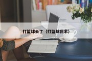 打篮球去了（打篮球回家）
