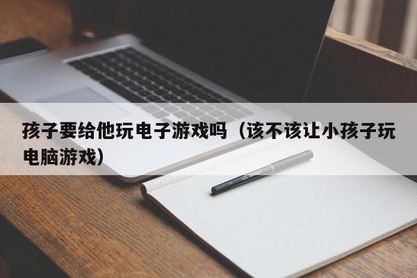 孩子要给他玩电子游戏吗(该不该让小孩子玩电脑游戏)